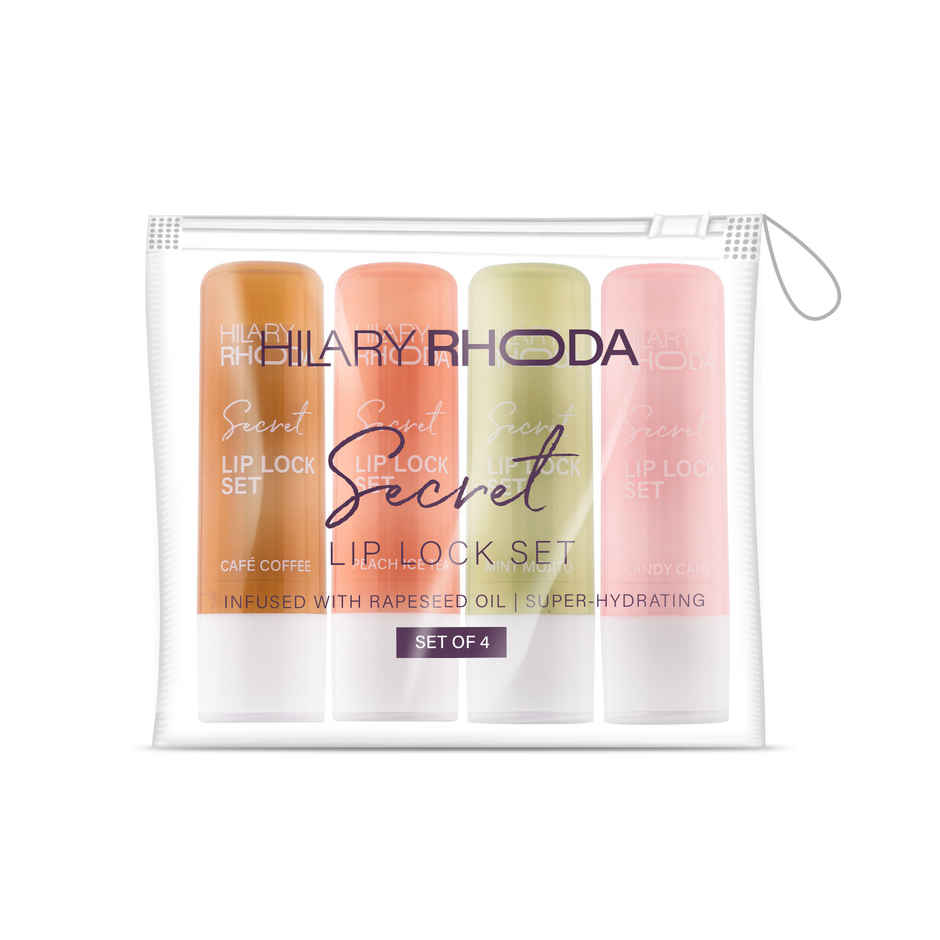 Hilary Rhoda Secret Lip Lock Set Hydrating Lip Balm