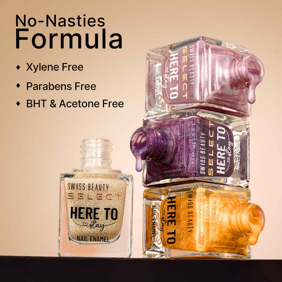 Swiss Beauty Select Select Here To Stay Nail Enamel | 15 Burnt Coco