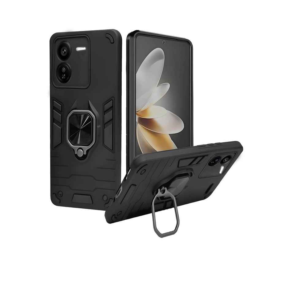 Artistque Case for Iqoo Z9x 5g Back Cover - Ring Stand Armor Cover