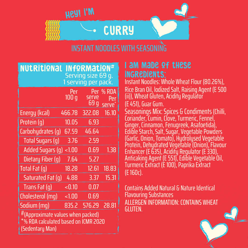 Wickedgud Instant Noodles - Curry