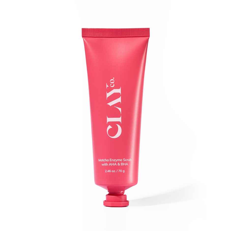 Clayco Matcha Enzyme Scrub For Dead Skin Removal