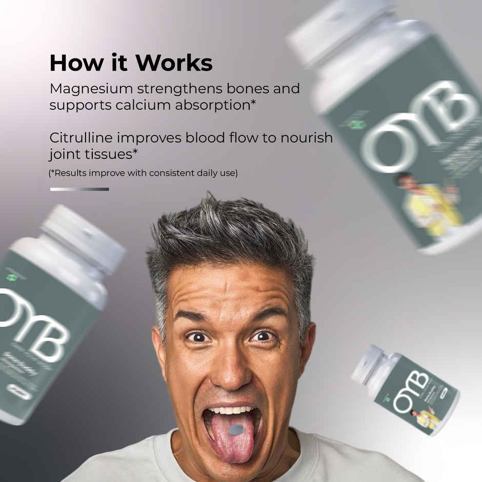 OYB Bone & Joint Support for Strong Bones, Flexible Joints & Easy Mobility