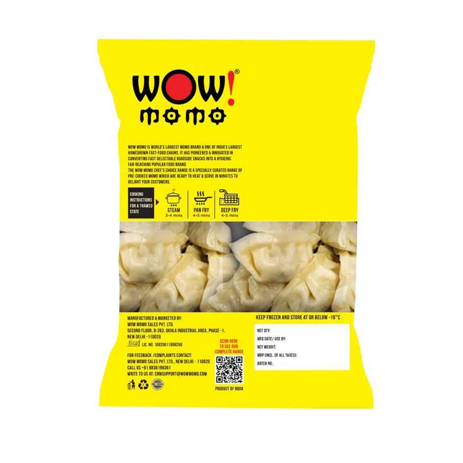 Wow! Veg SUPER SAVER Party Pack Premium Momo