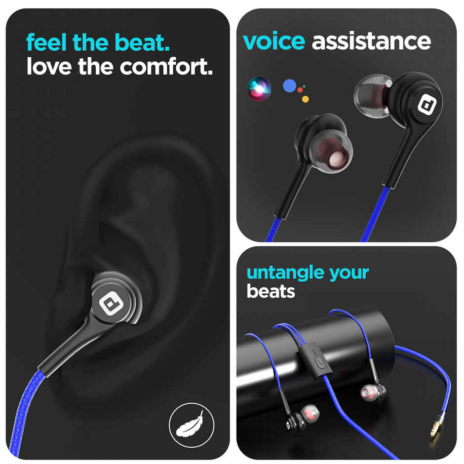 Dubstep Squad M9 With X-Bass Technology, 10Mm Dynamic Drivers In-Ear Wired Earphones With Mic