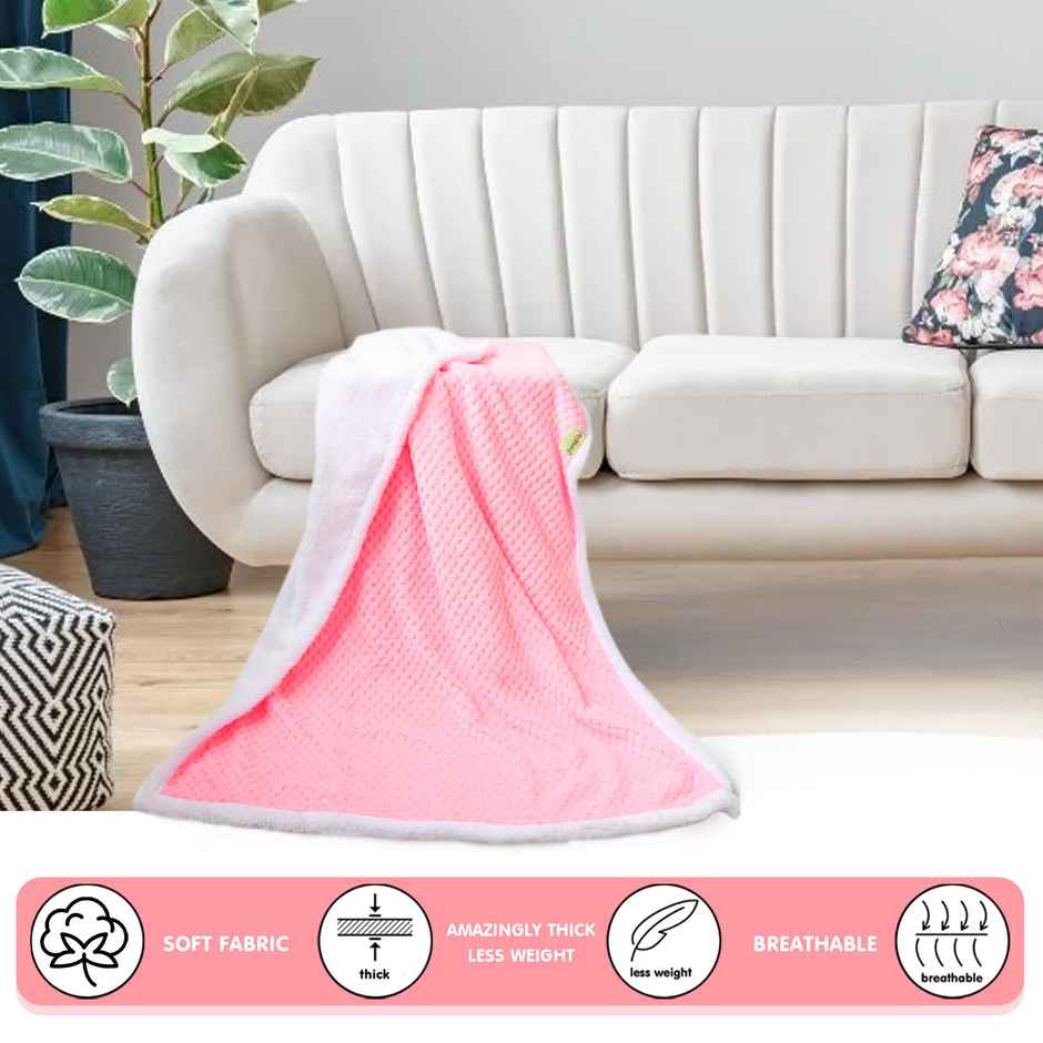 Oyo Baby Wrapping Cum Baby Blanket For Babies0-24 Months, 100Cm X 80 Cm