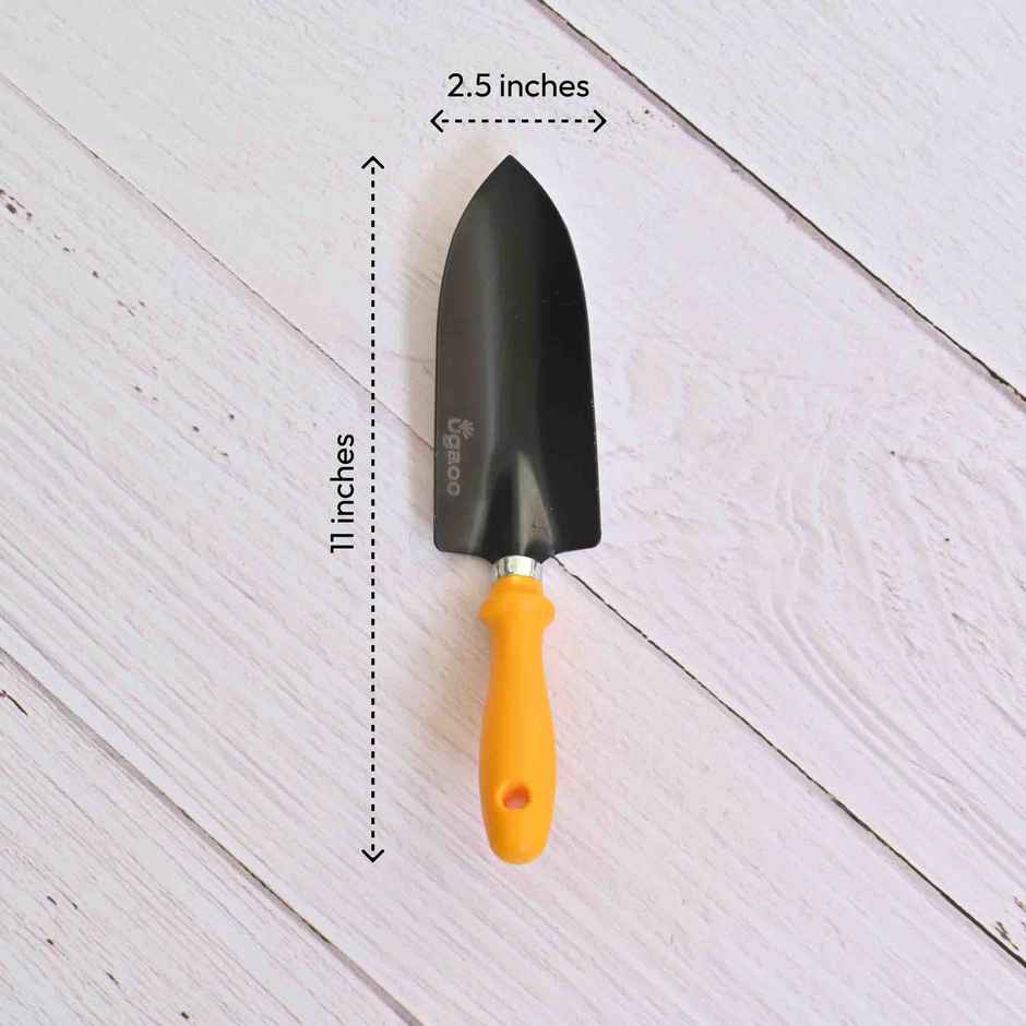 Ugaoo Durable Gardening Hand Tool Kit For Gardening | Trowel | Transplanter with Cow Manure-1 Kg