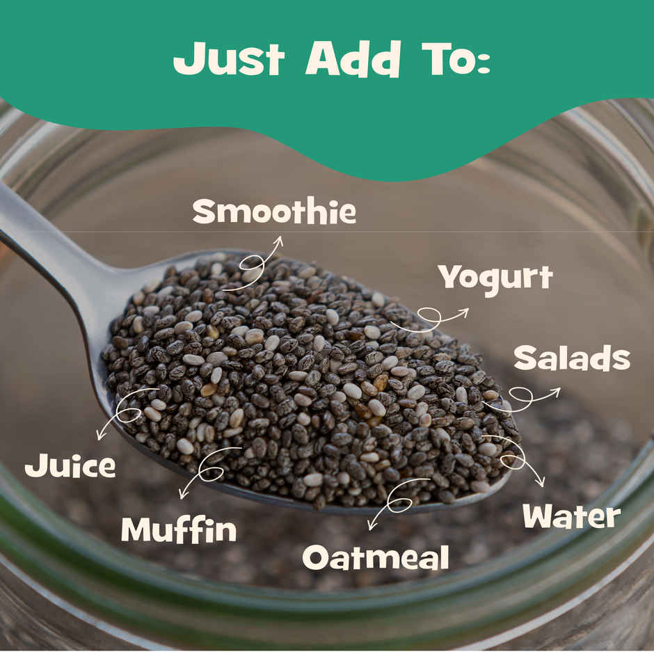 Nourish You Chia Seeds Truly Clean Chia Seeds for Eating
