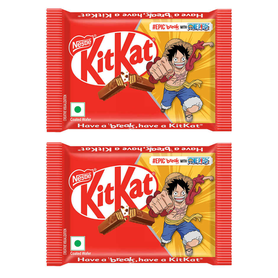 Nestle Kitkat 4 Fingers Choco Coated Wafer Bar Combo