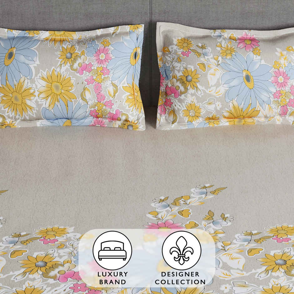 Story@Home Luxury 250 TC Premium Bedsheet | Gift Set