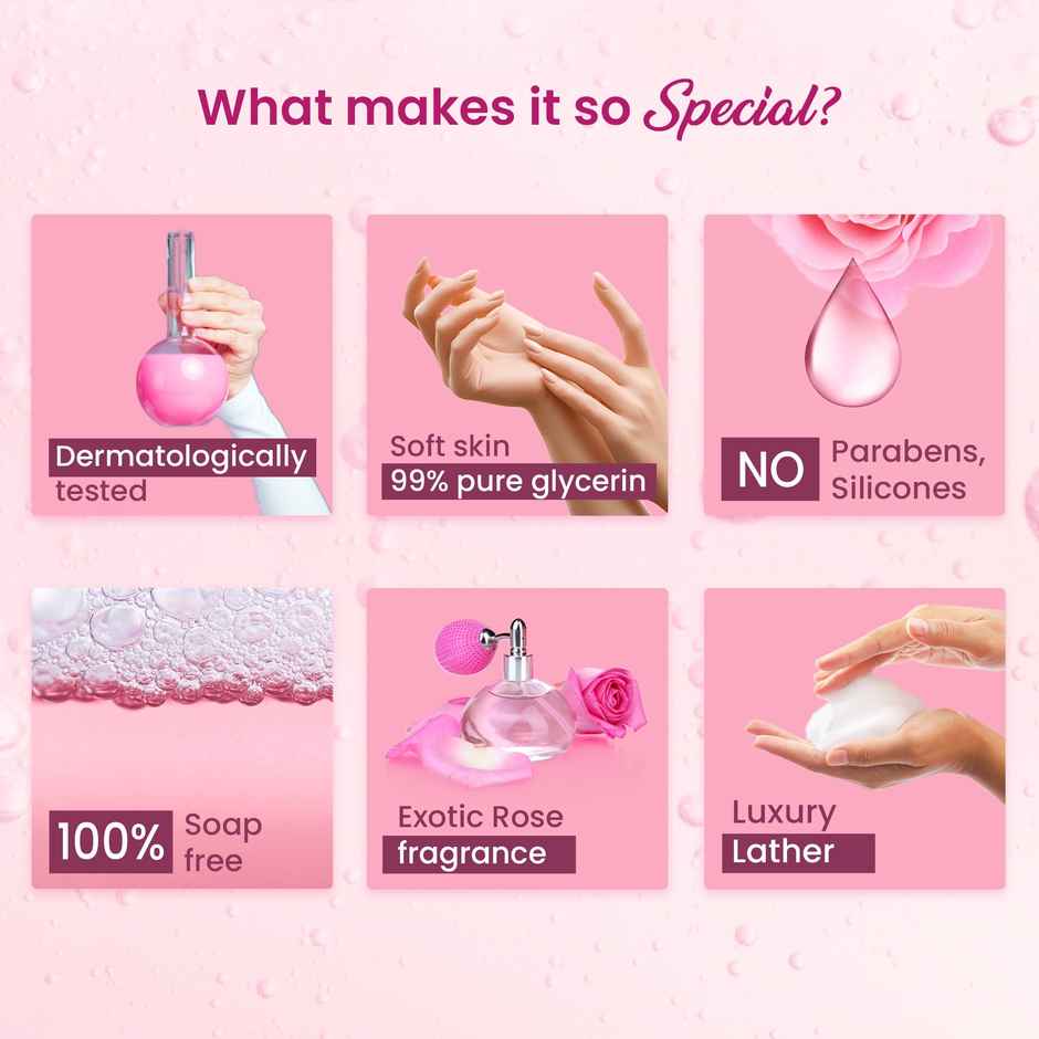 Dabur Gulabari Shower Gel-Damask Rose & Jojoba Oil