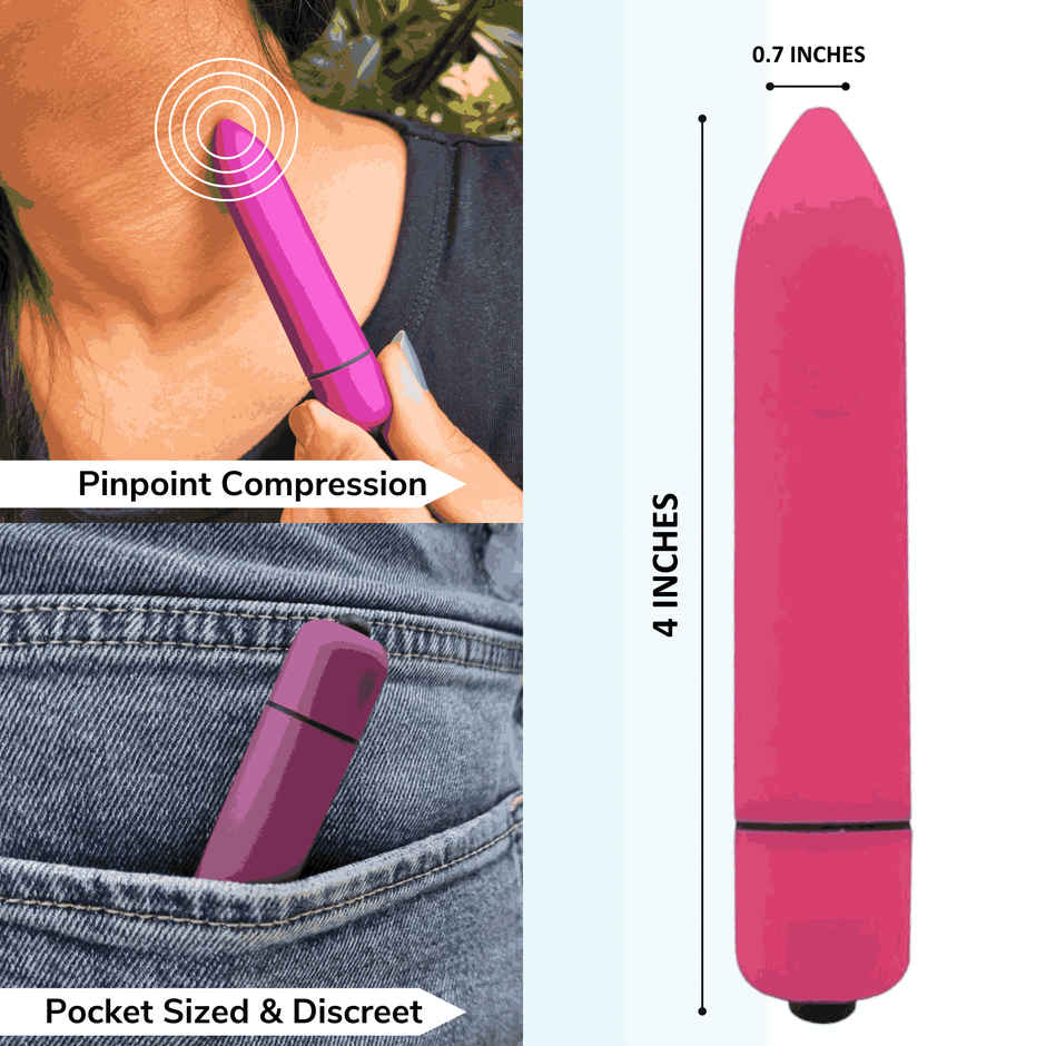 Beyond Touch Mini Bullet Body Massager | Compact & Handy