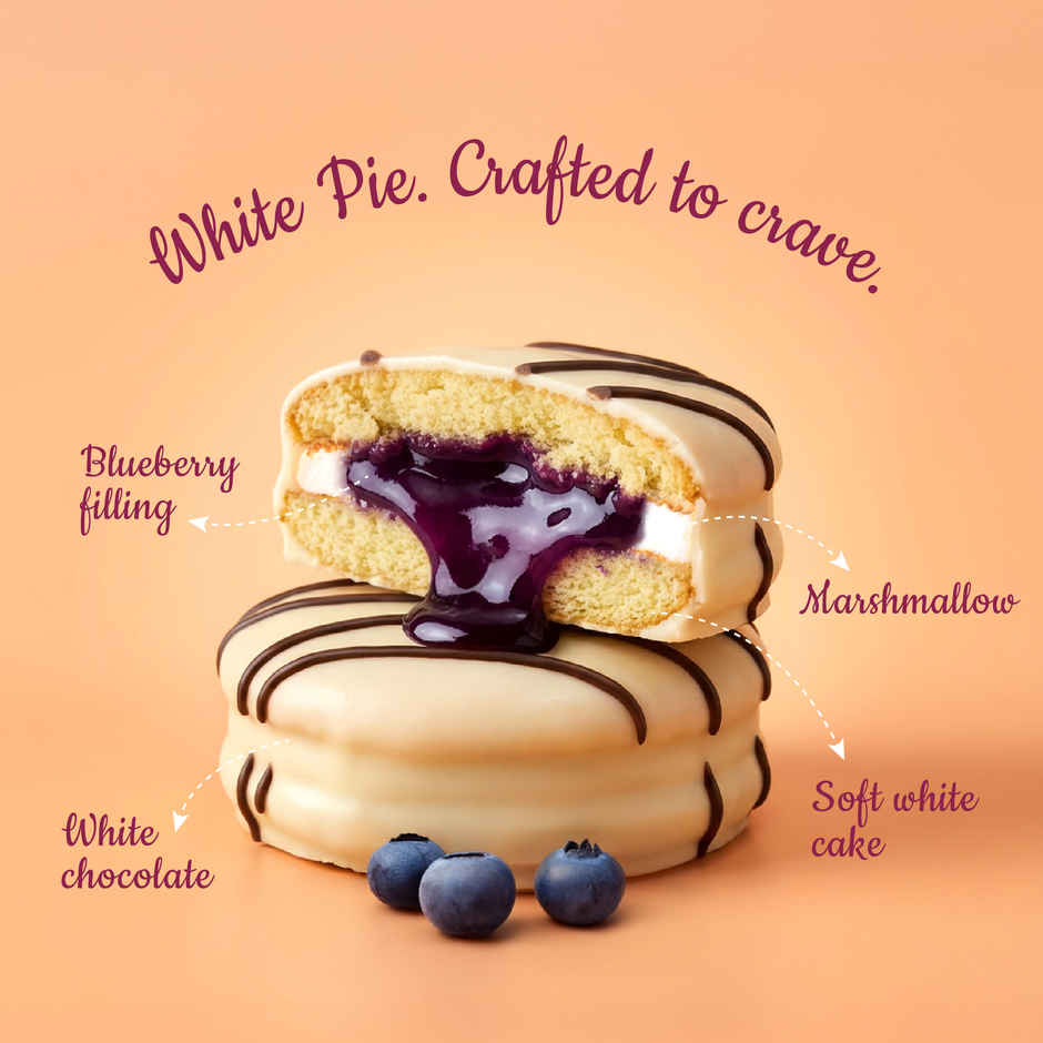 Orion Blueberry Snow Dazzle Pie | Soft & Fruity