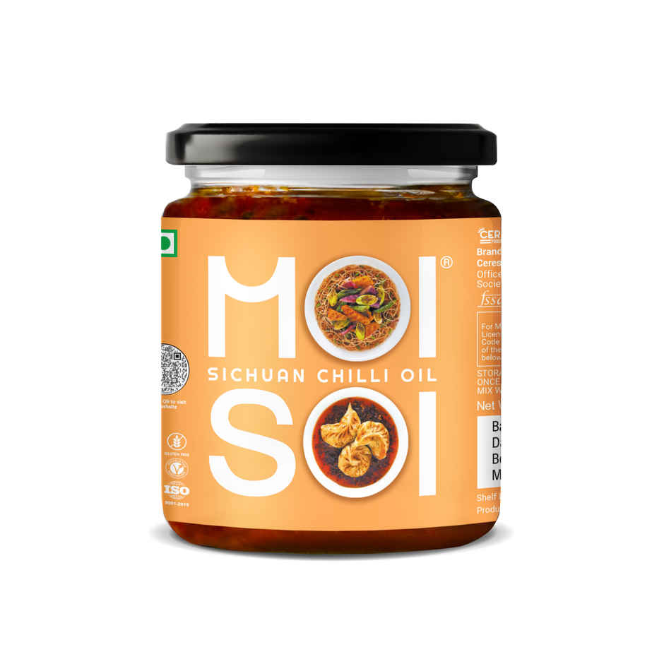 Moi Soi Sichuan Chilli Oil- For Stir Fry Marinade Spread & Dip
