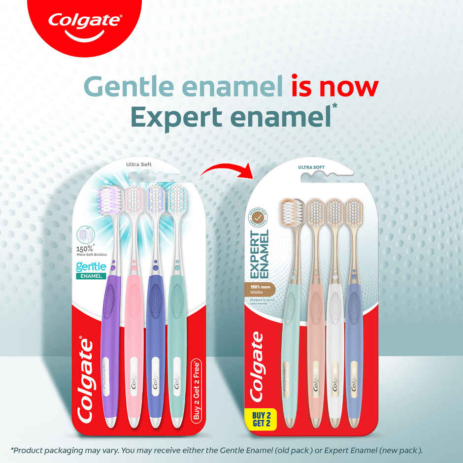 Colgate Gentle Enamel Toothbrush Ultra Soft