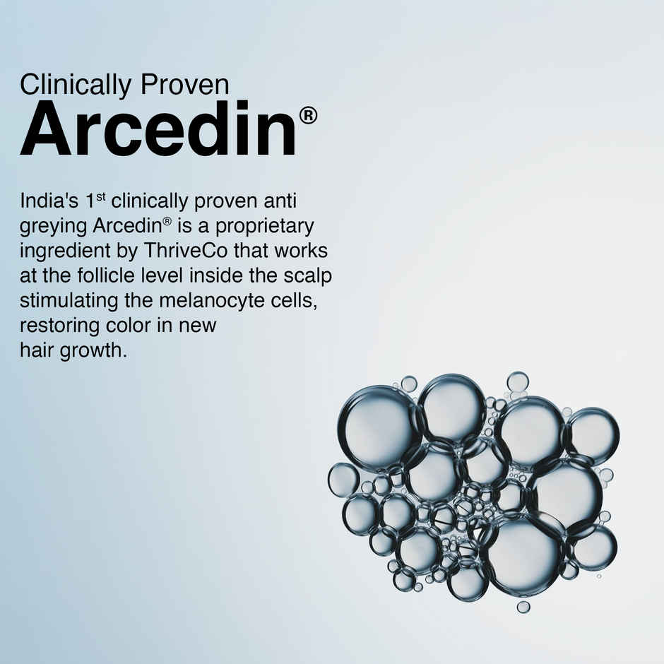 Thriveco Anti-Grey Hair Prime Serum Reverses & Limits Hair Greying Arcolys For Men And Women