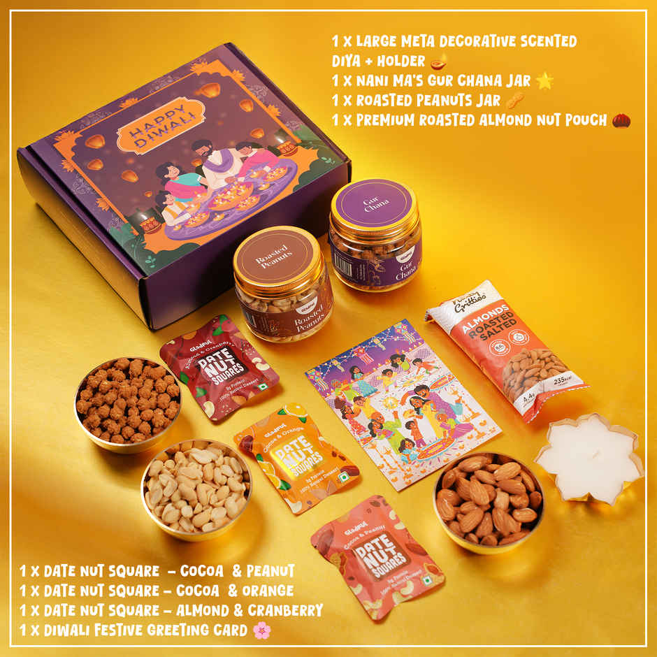 Festive Crunch Diwali Gift Box Combo