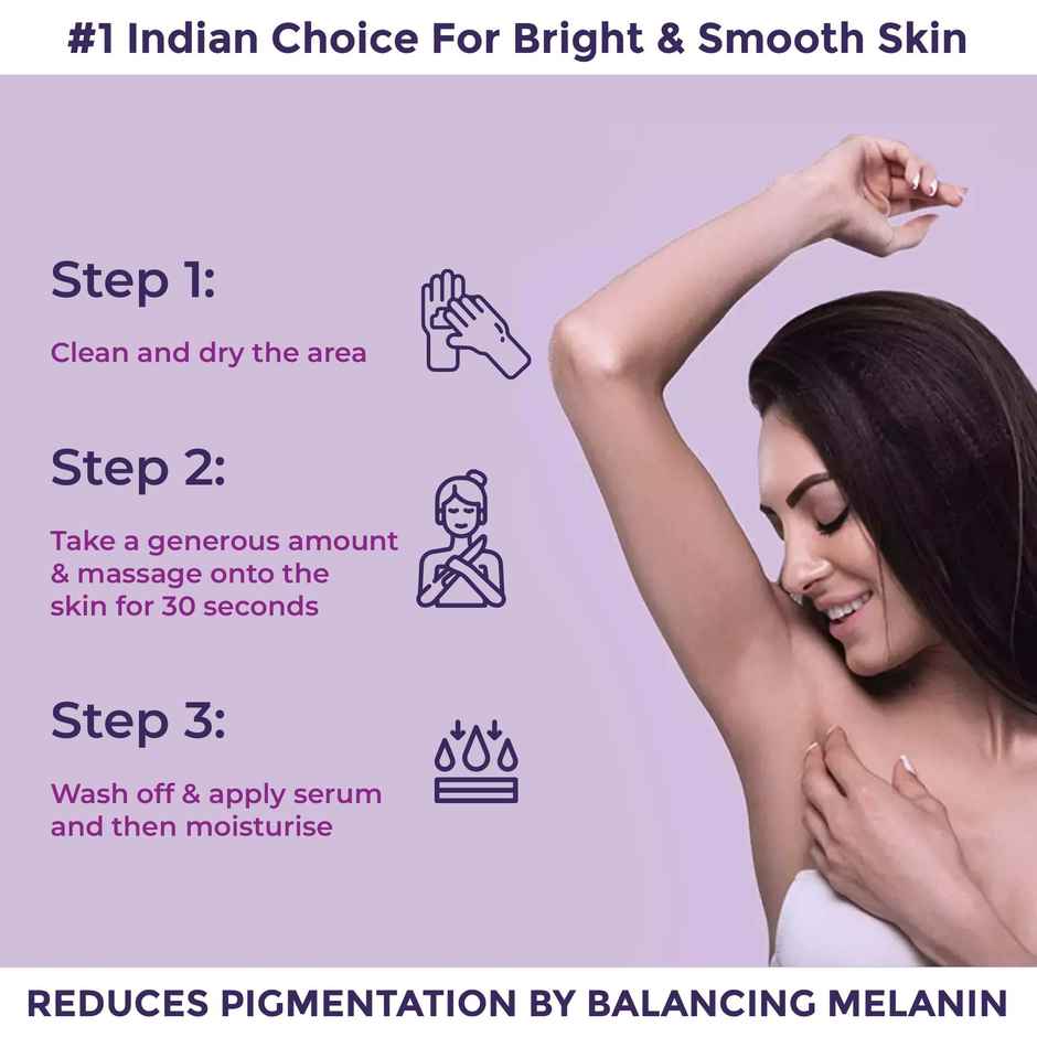 Sanfe Spotlite Ingrown Hair & Bumps Clearing Body Scrub Dark Underarms Inner Thigh &Sensitive Areas