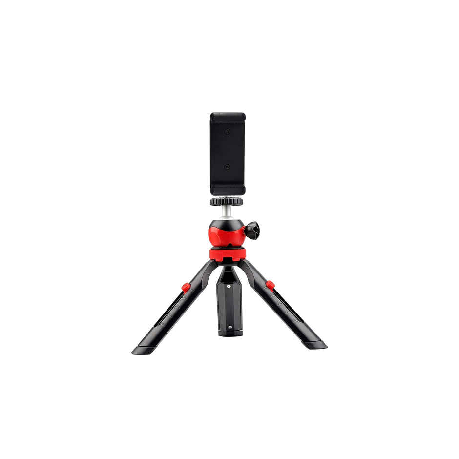 Digitek Dtr-200Mt 18Cm Flexible & Portable Mini Tripod With Smartphone Holder & 360� Ball Head