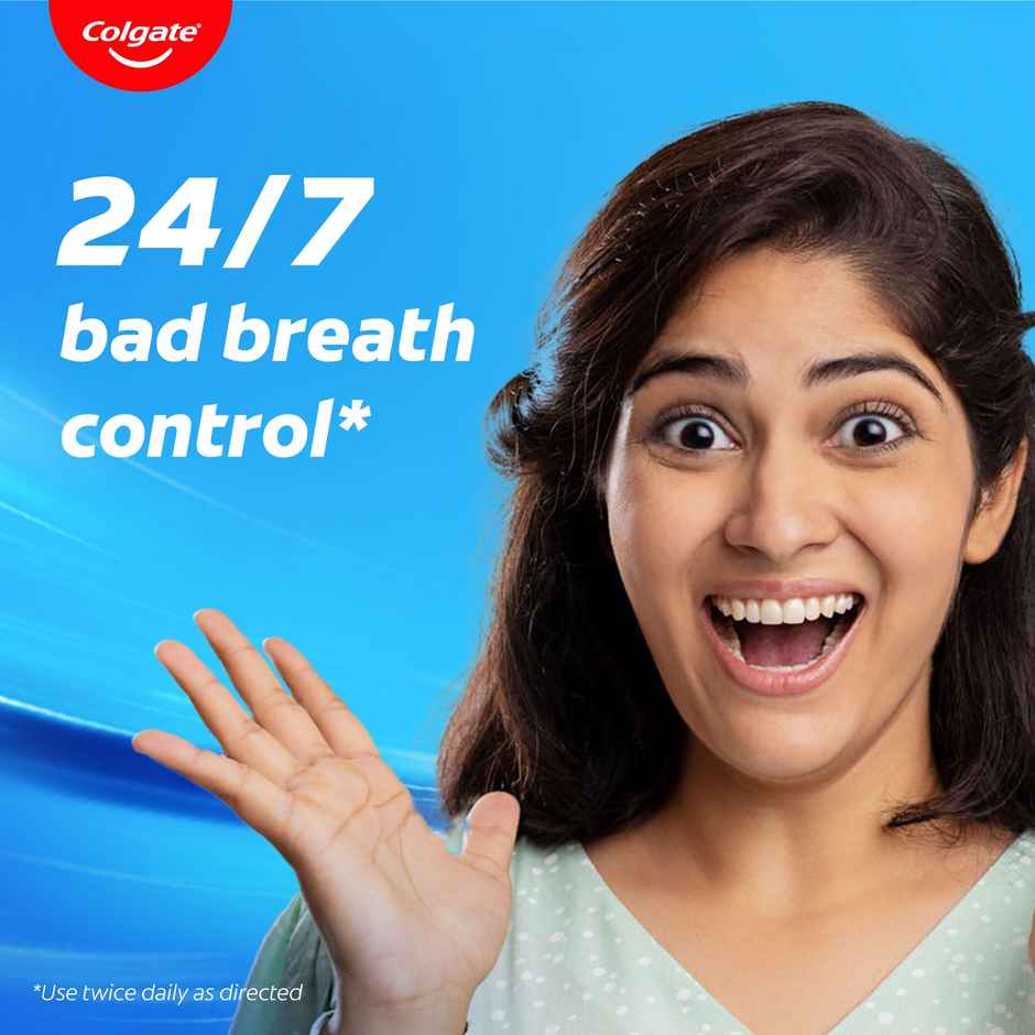 Colgate Mouthwash - Maxfresh Plax Complete Care Alcohol Free Imported