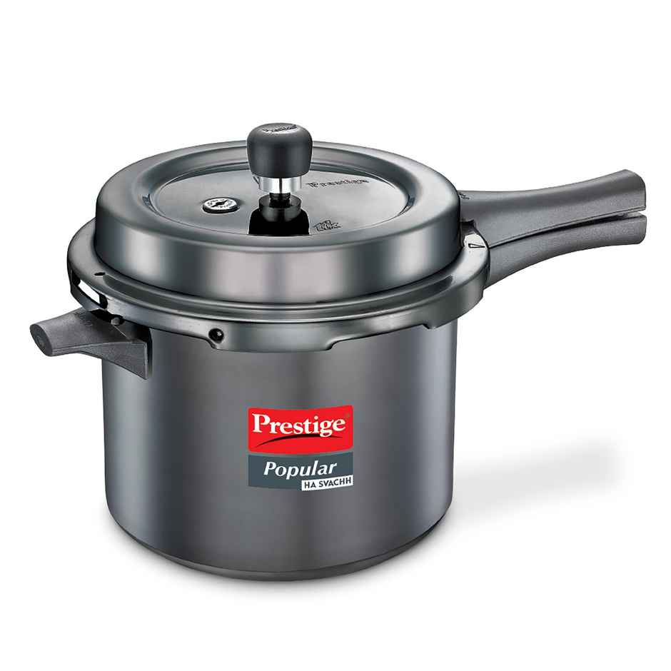 Prestige Popular Svachh Hard Anodised Pressure Cooker 5.0 L