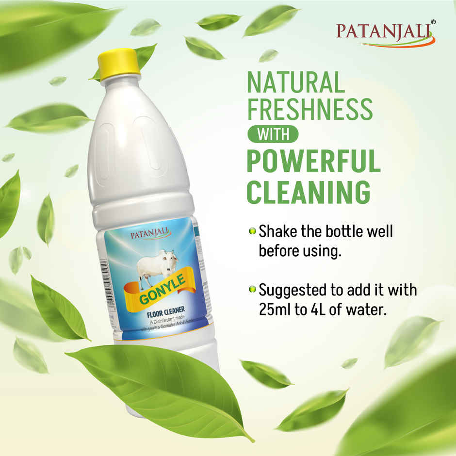 Patanjali Gonyle Natural Floor Cleaner Liquid for Everyday Home Cleaning