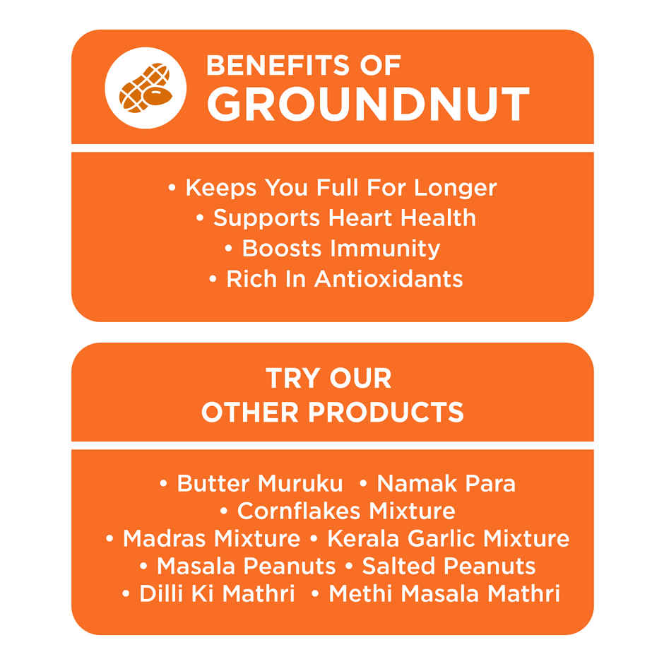 Lal Masala Peanuts (Refined Groundnut Oil)