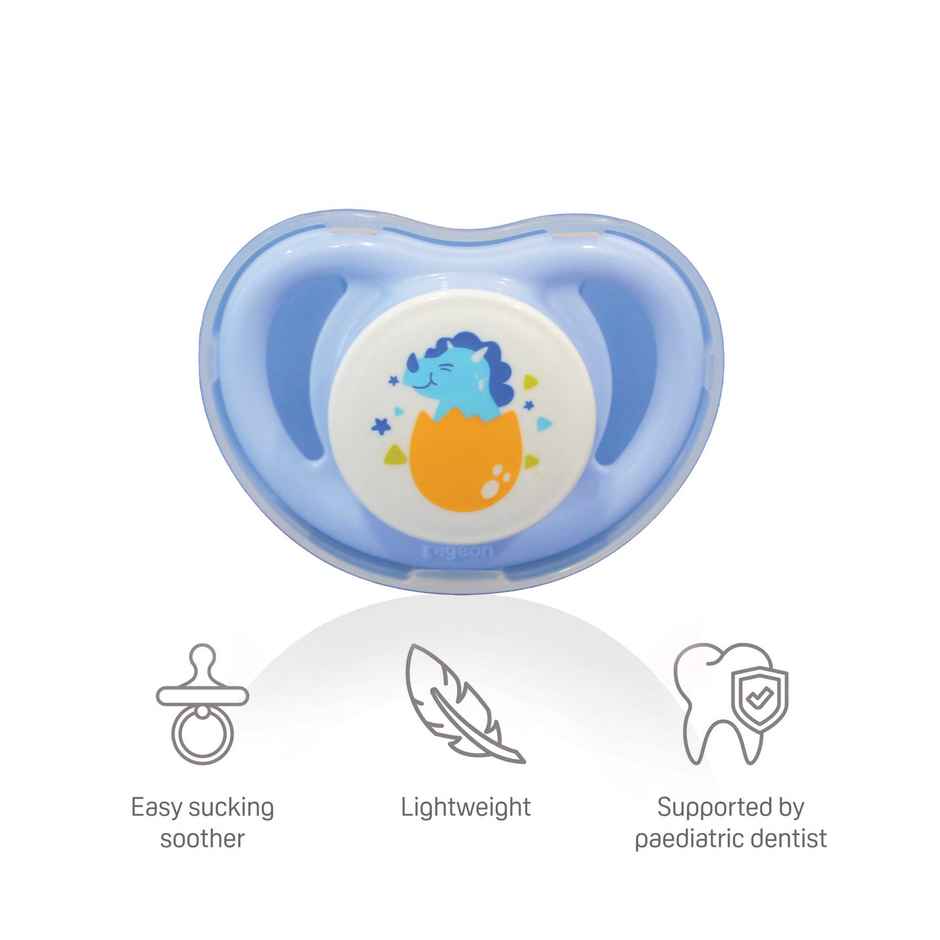 Pigeon Baby Care Minilight Soother S Size Dino Egg Pin