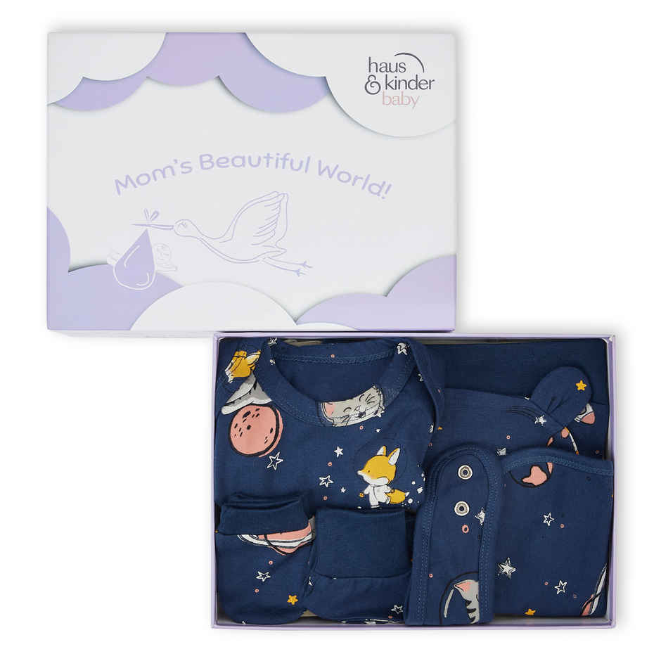 Adorable Attire Gift Set for Baby Space Walk Cotton Super Soft and Gentle on Babys Skin