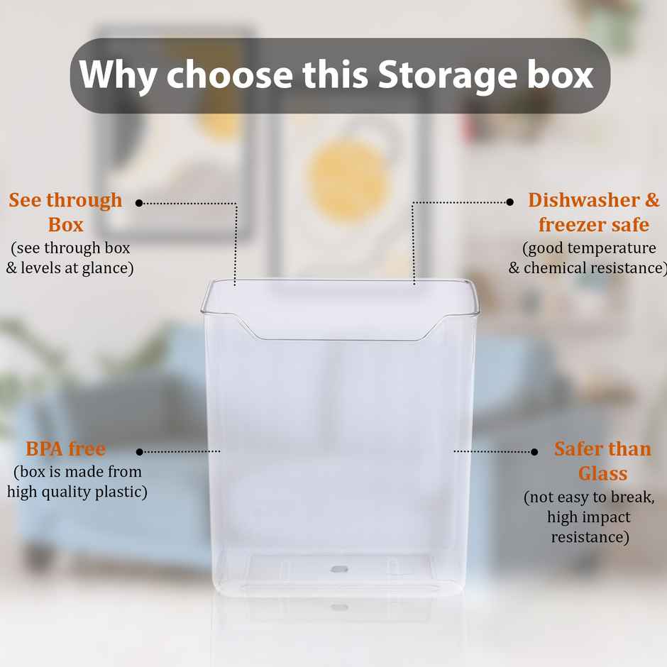 Kuber Industries 6 Piece Fridge Organizers Set | Vegetable & Coriander Storage | Transparent
