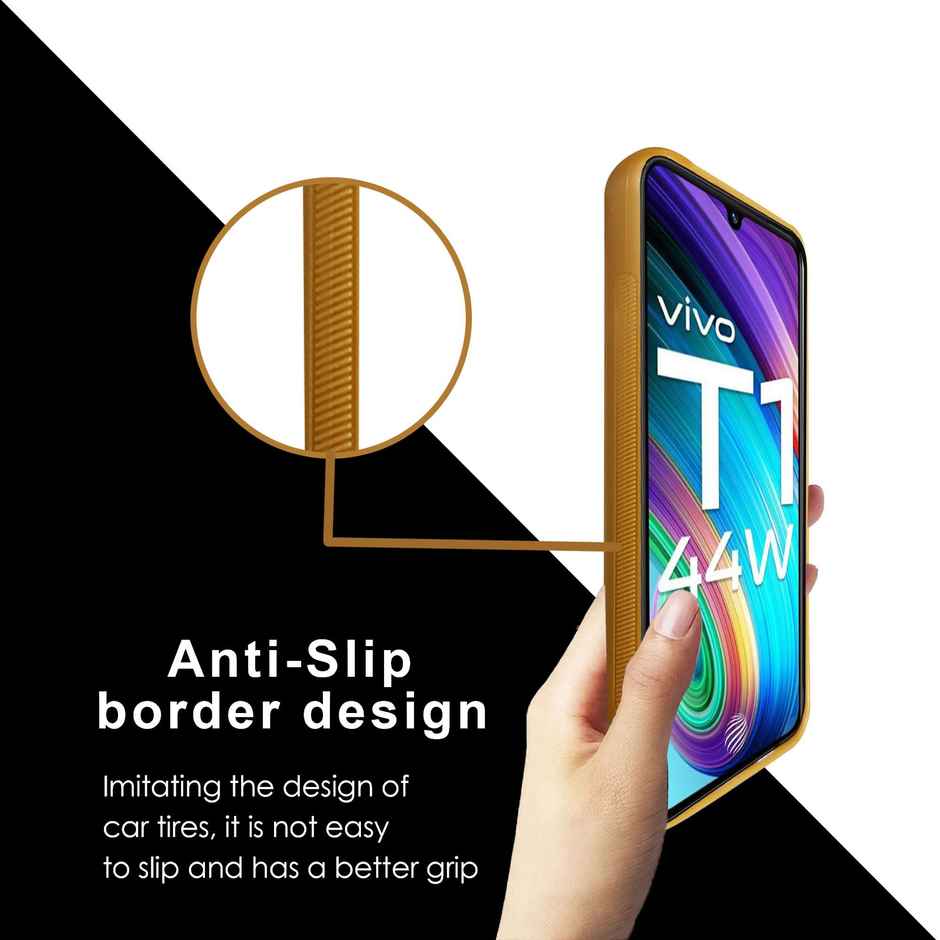 Artistque Case For Vivo T1 44w / Iqoo Z6 44w Back Cover - Thread Design Cover