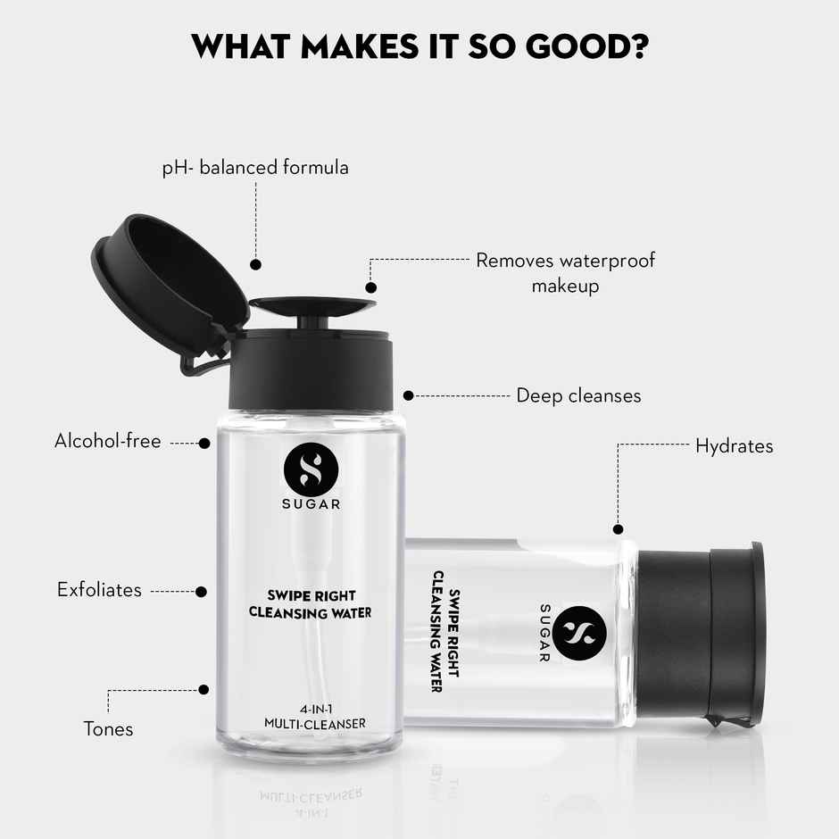 SUGAR Cosmetics Swipe Right Cleansing Water