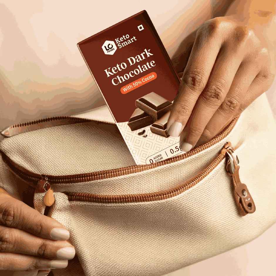 Lo Foods Keto Dark Chocolate Bar | Compound Sugar Free Chocolate