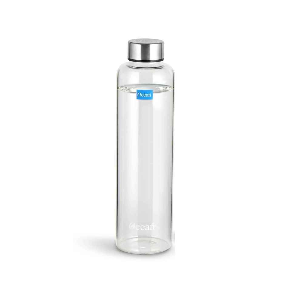 Ocean Lumi Borosilicate Bottle With Slim Lid | 750 ml