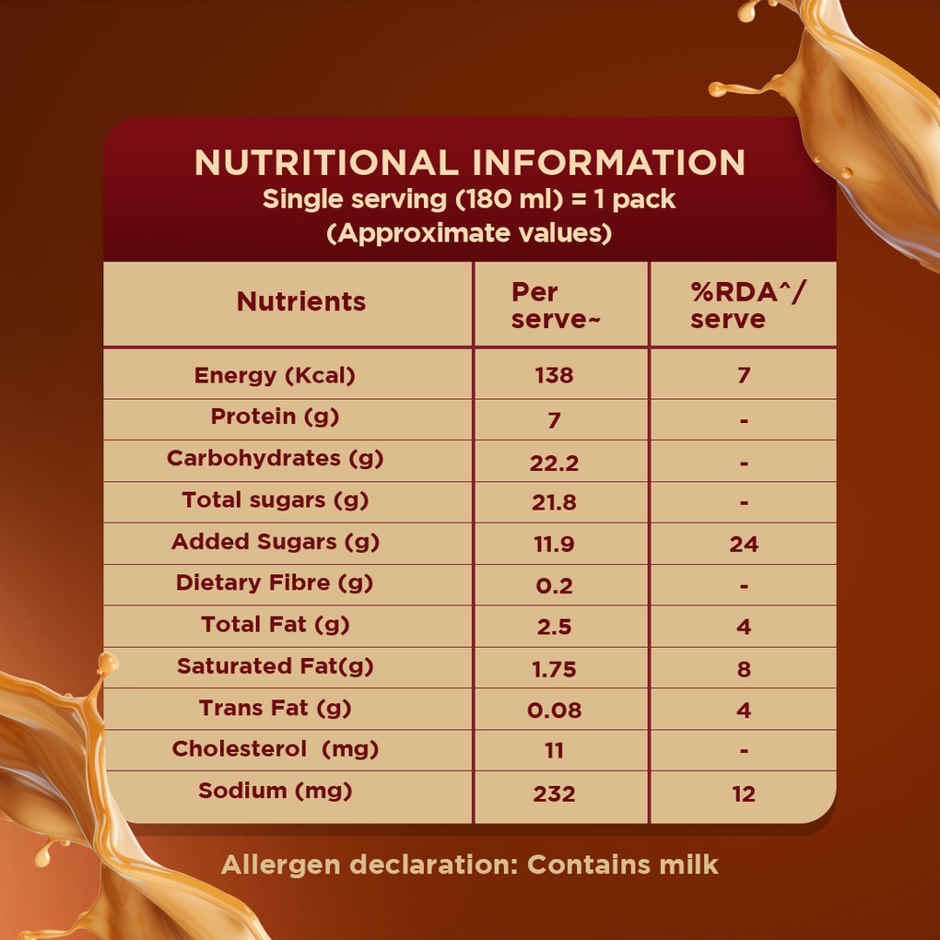 BRU Classic Cold Coffee Tetra Pack