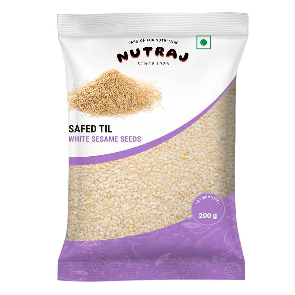 Nutraj Classic Safed Til (White Sesame Seeds Natural)