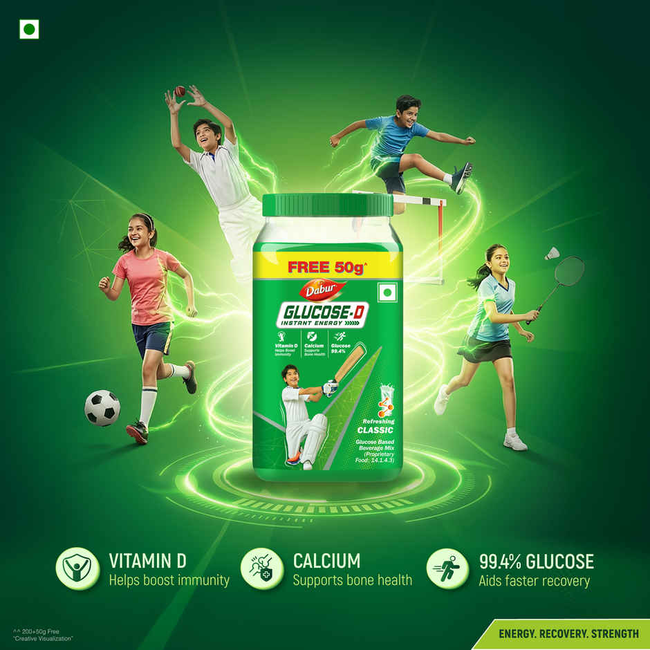 Dabur Glucose-D Instant Energy Powder