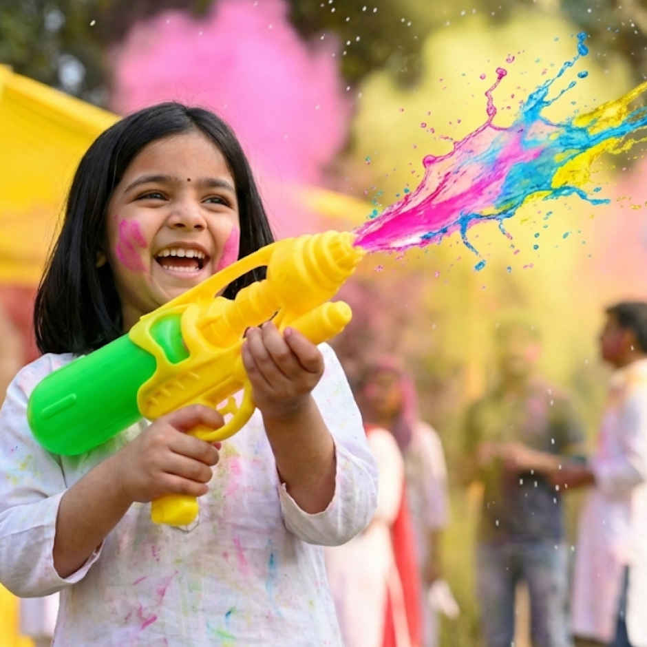 Water Gun Toys for Holi | Assorted | Tomuncle