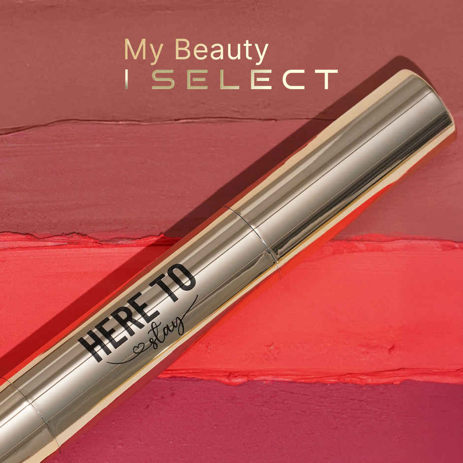 Swiss Beauty Select Here To Stay Lip Crayon | Velvety-Matte Finish | 12-Hour Stay |02 Mauve Macaron