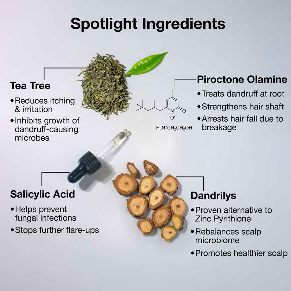 Soulflower Anti Shedding Dandruff Shampoo