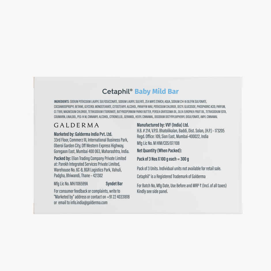 Cetaphil Baby Mild Bar