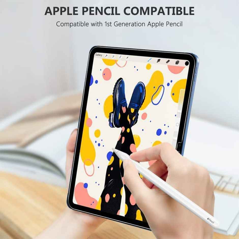 Artistque Tempered Glass for Apple iPad 11th Gen 11 inch 2025 and 10th Gen 10.9 inch 2022 Black