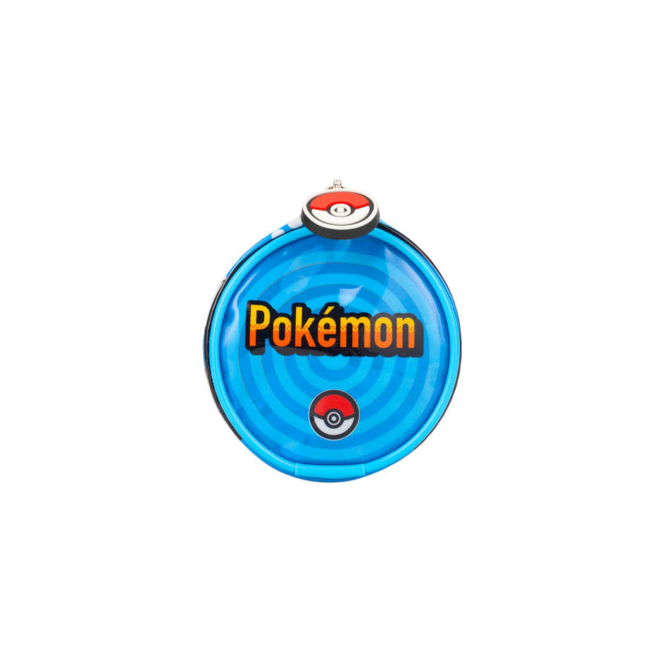 Striders Pokemon Pencil Case - Round Kids School Pencil Organizer & Gift