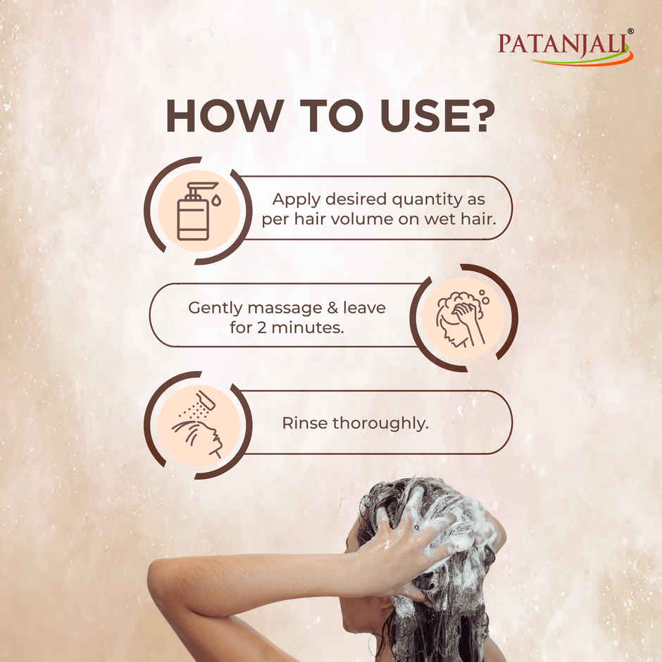 Patanjali Kesh Kanti Natural Shampoo (Hair Cleanser) - Daily Hair Care