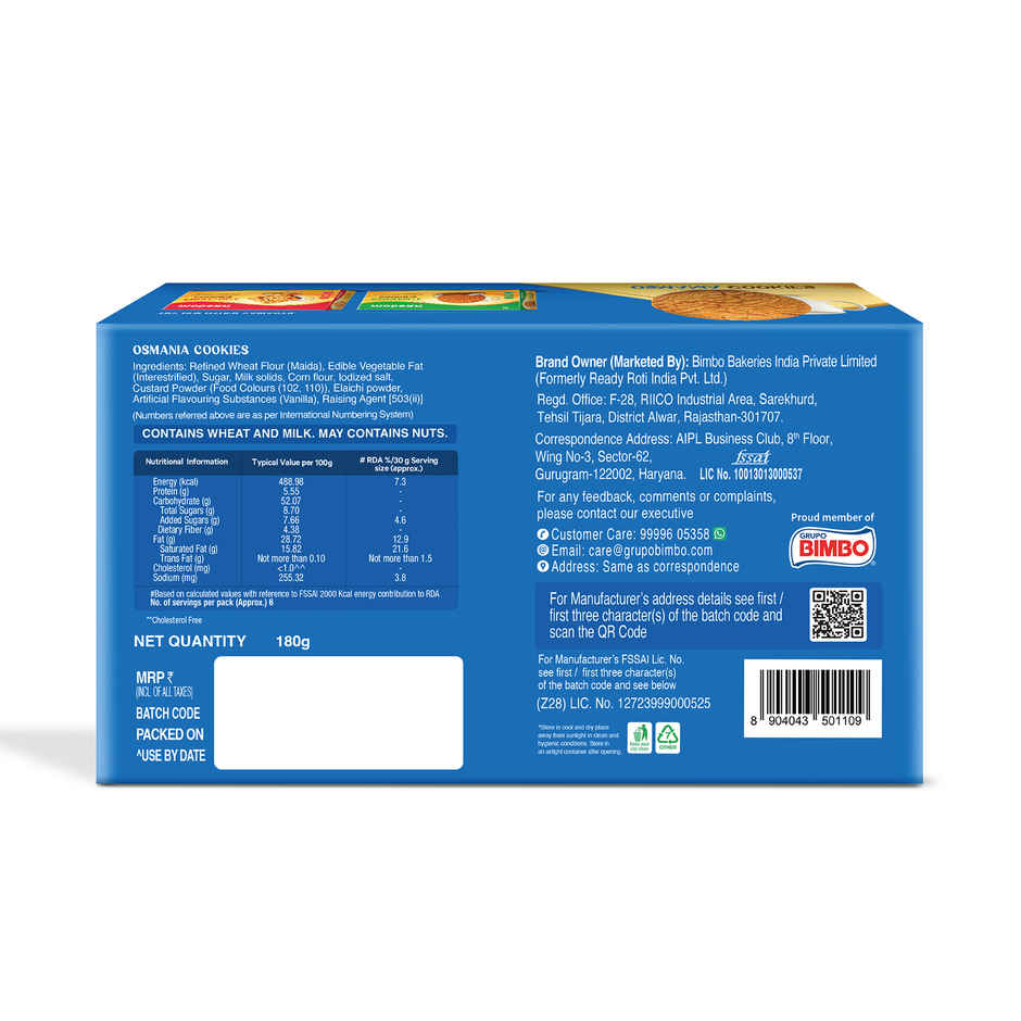 Modern Osmania Cookies