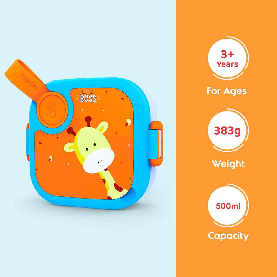 Rabitat Play Date Combo 2.0 | Kids Lunch Box & Water Bottle Gift Set (Food-Grade)