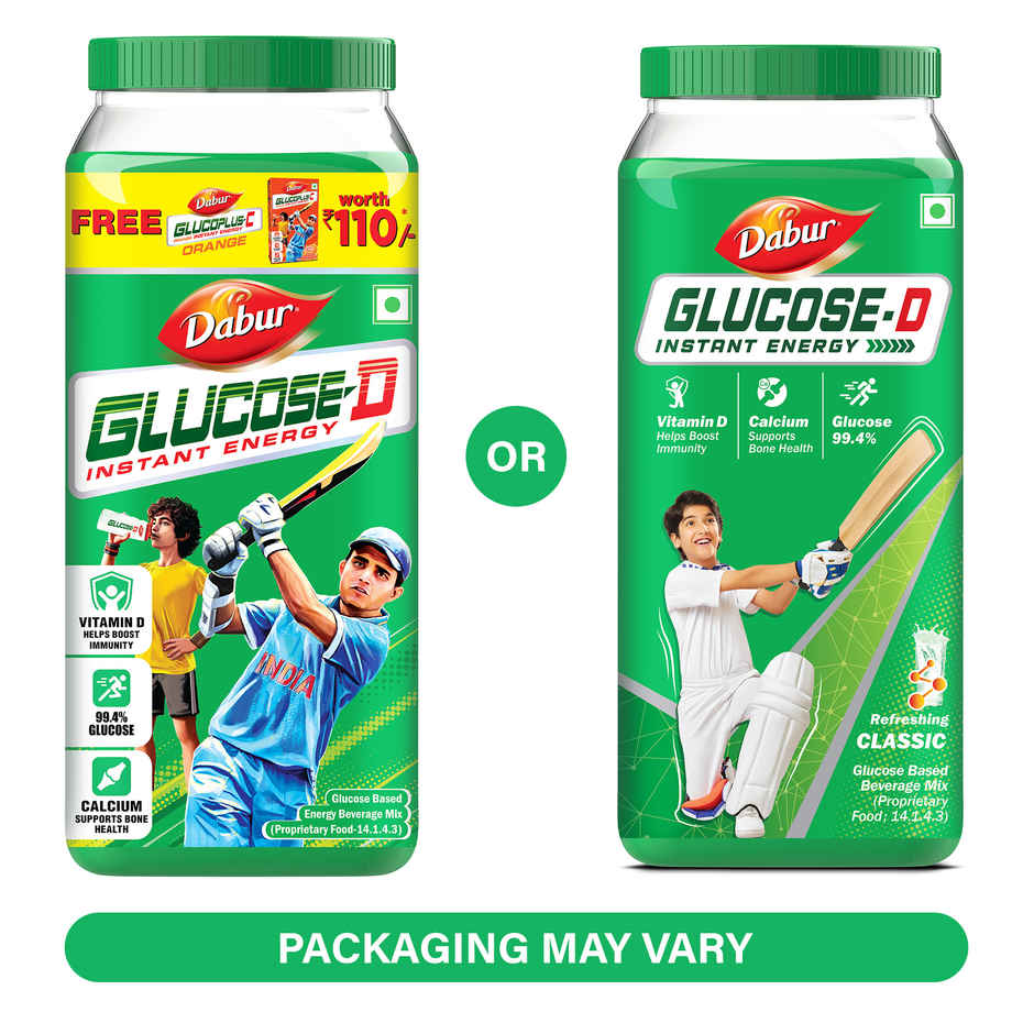 Dabur Glucose-D Instant Energy Powder