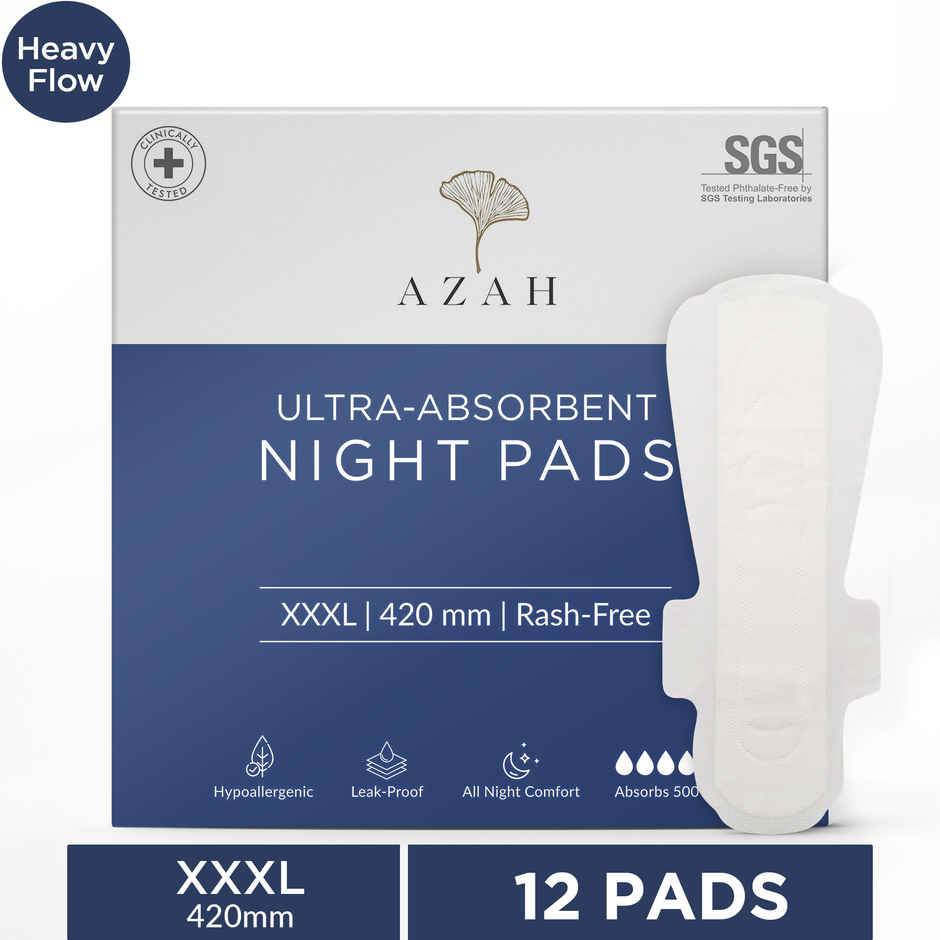 Azah Ultra-Absorbent Night Pads - XXXL