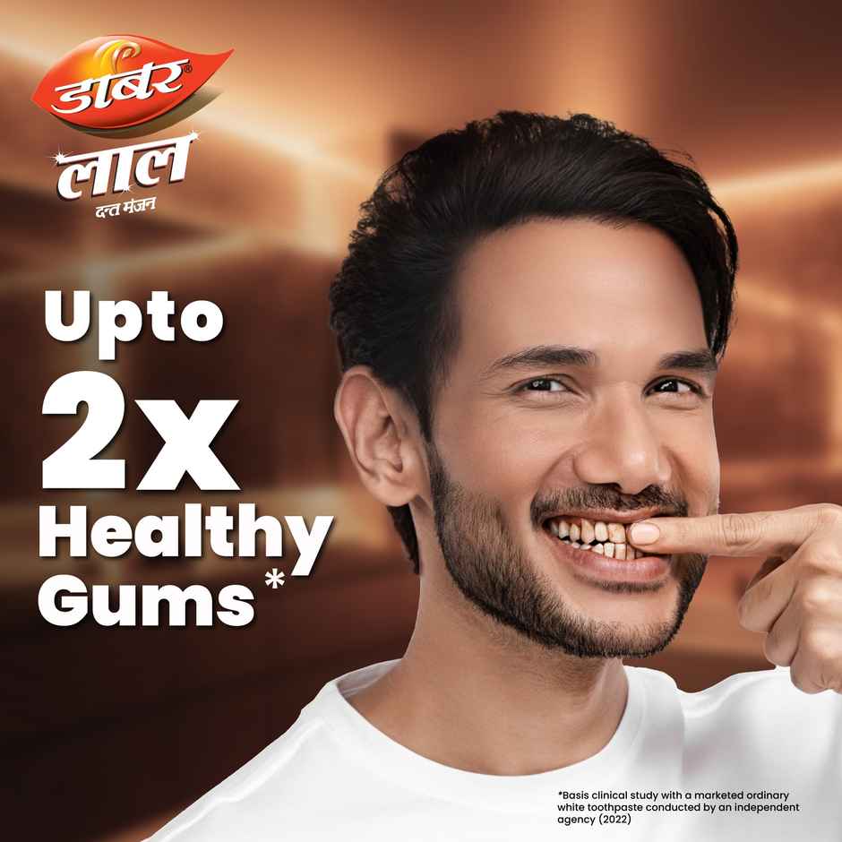 Dabur Lal Dant Manjan Powder 100g Combo