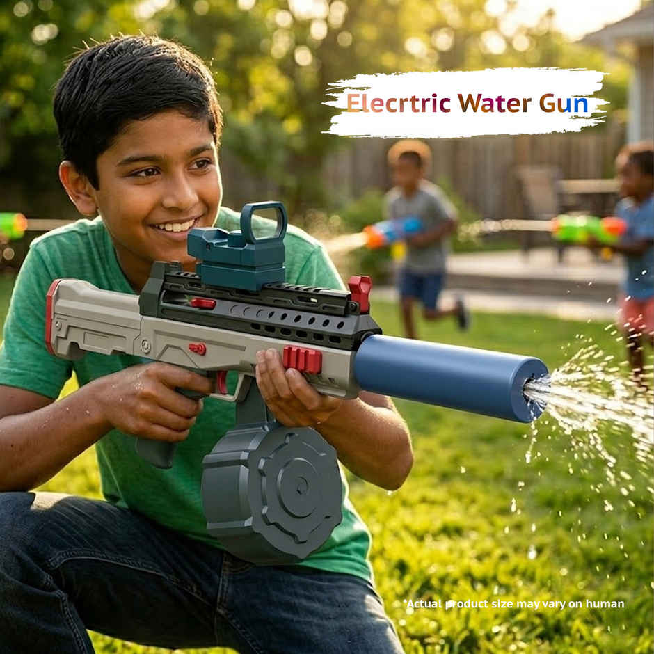 Toyshine Snipper Design Electric Holi Water Gun Toy with Automatic Water Absorption Function