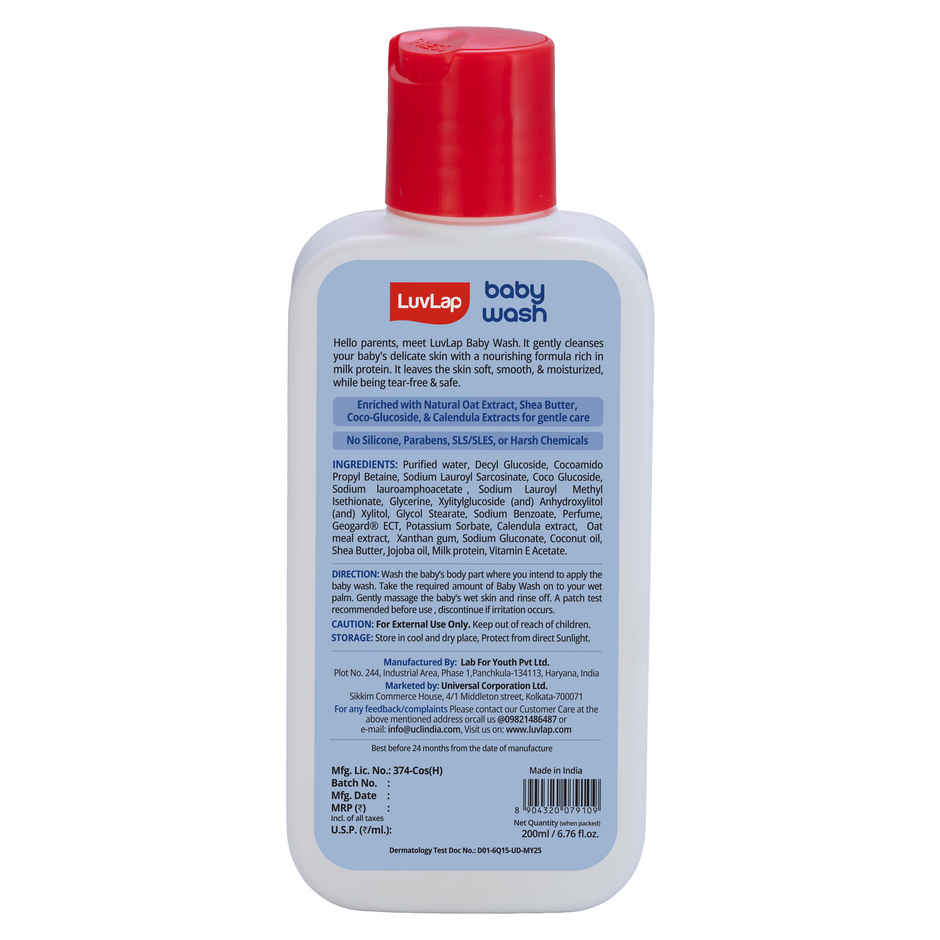LuvLap Baby Wash